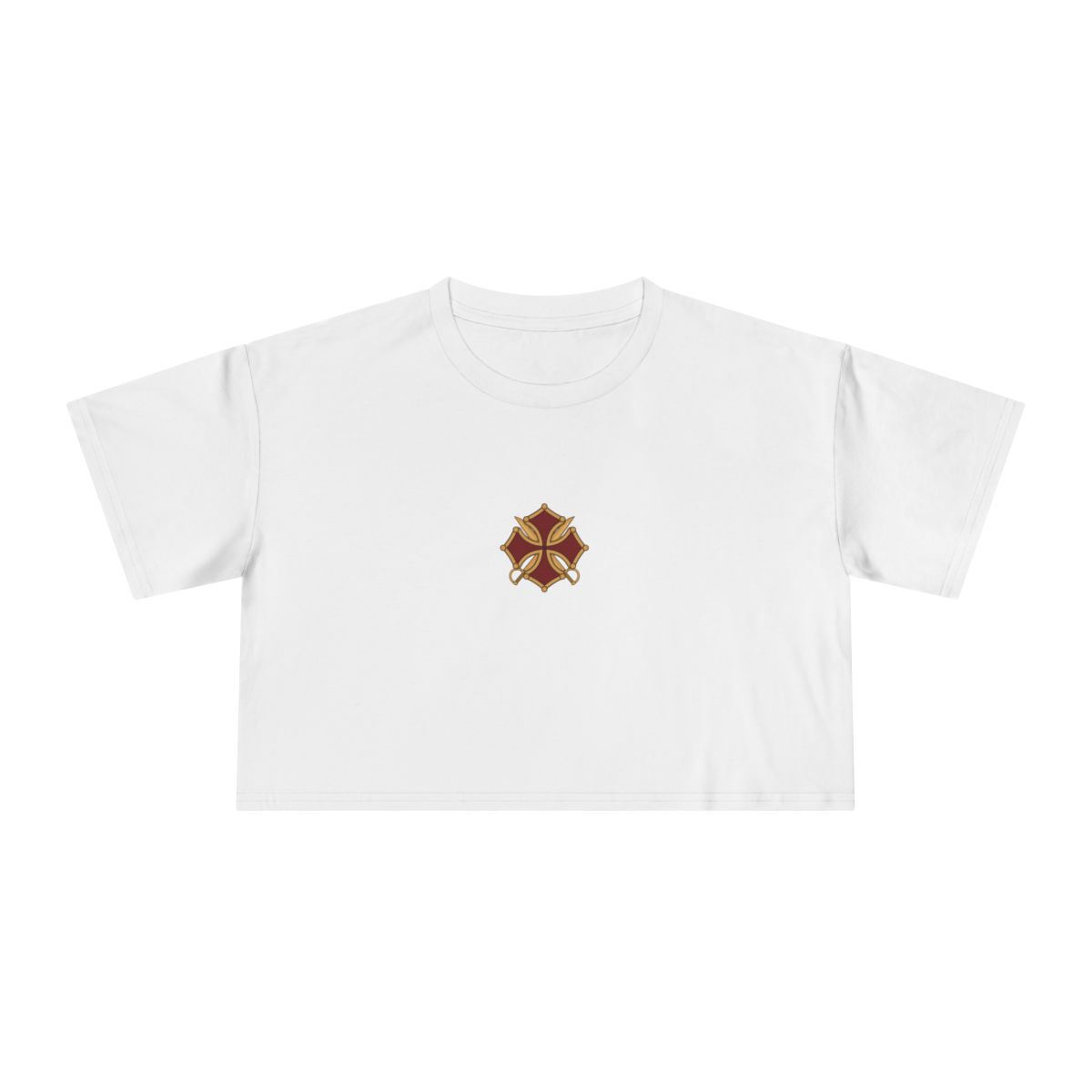 Women's Sabre Cross Crop Tee