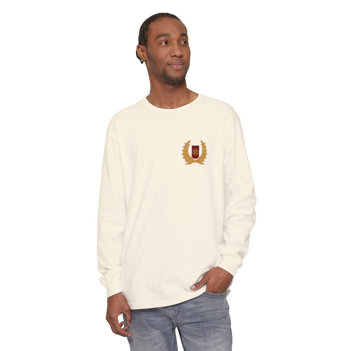 Octavian Army Long Sleeve, person 1 front