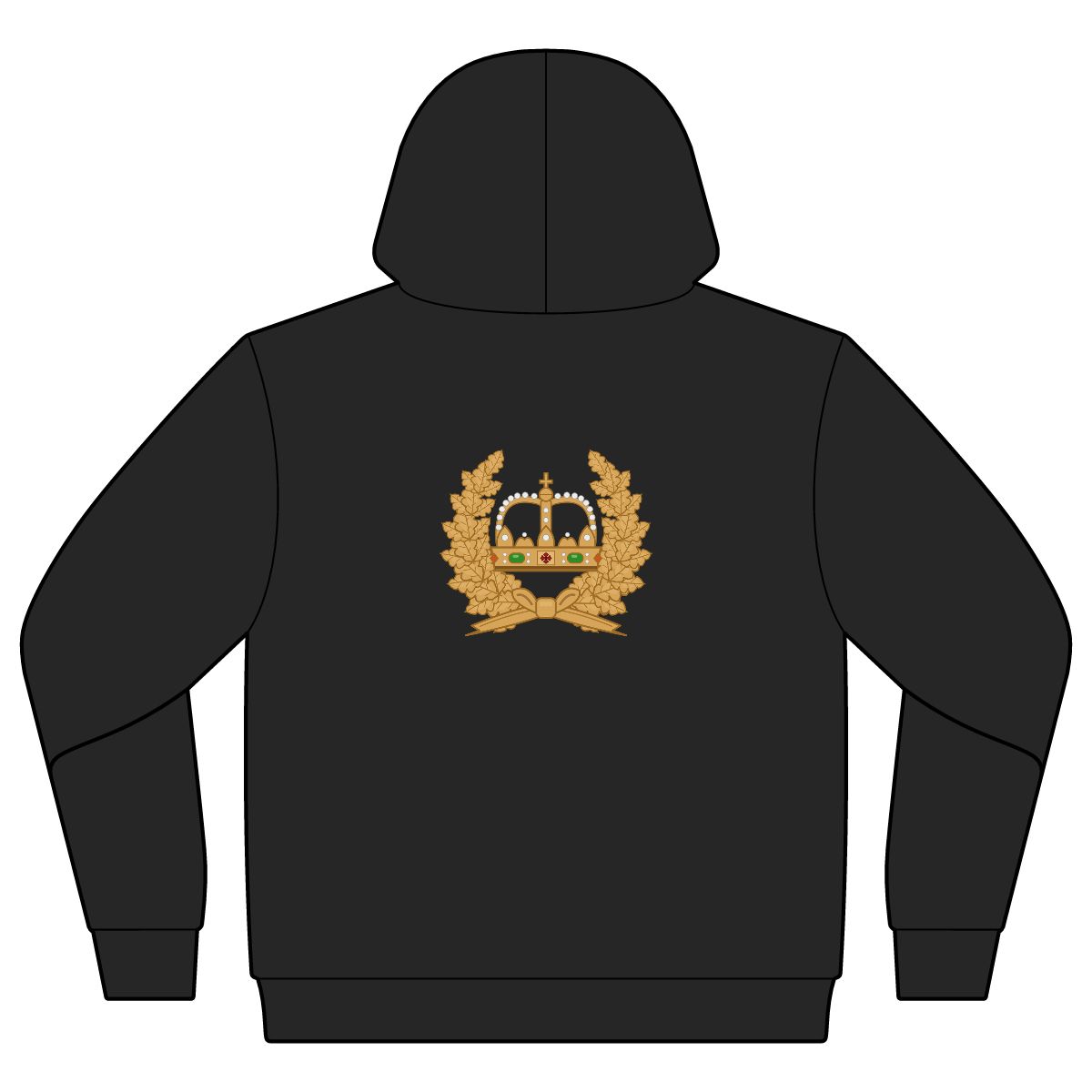 Imperial Crown Hoodie, back