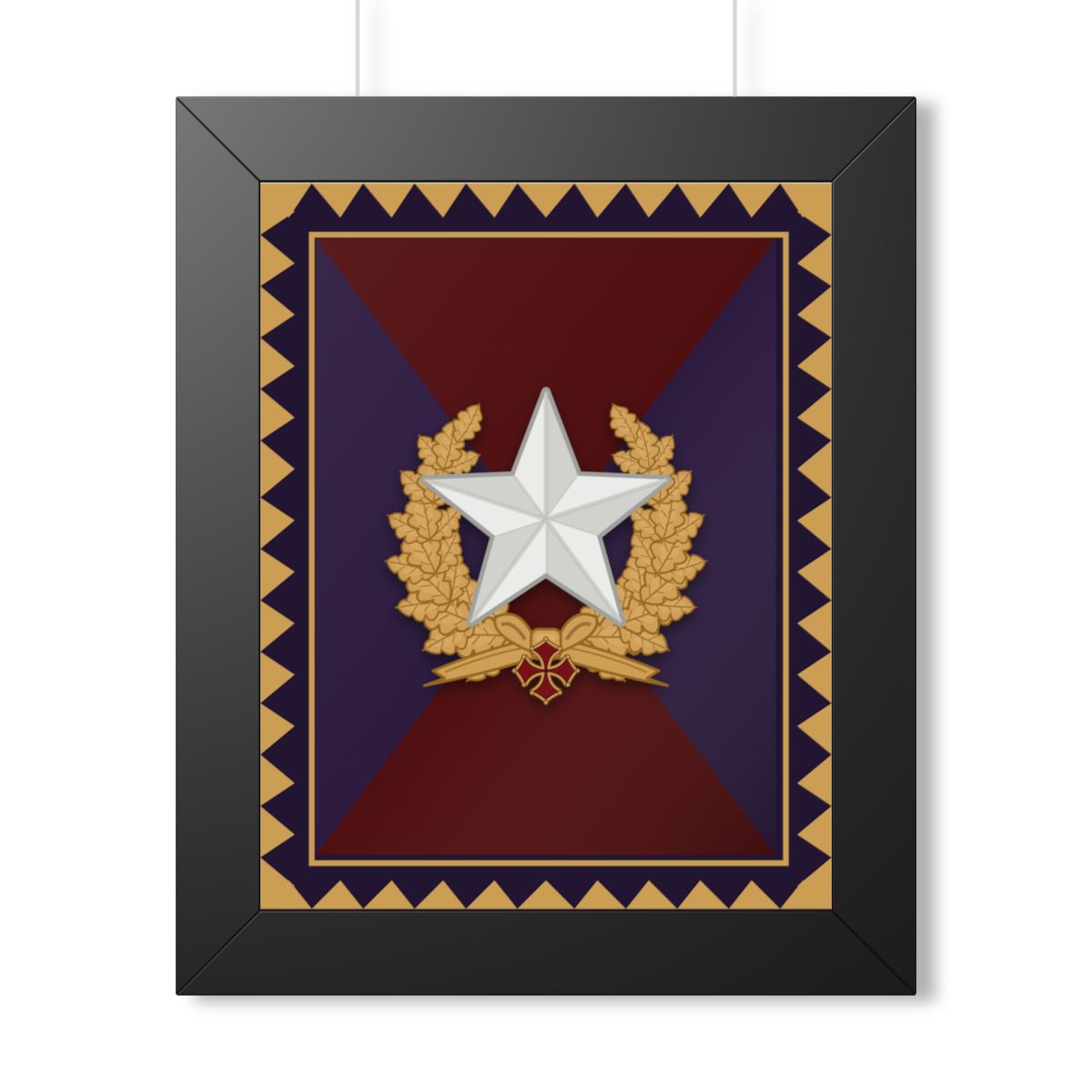 Regime Colours Framed Poster