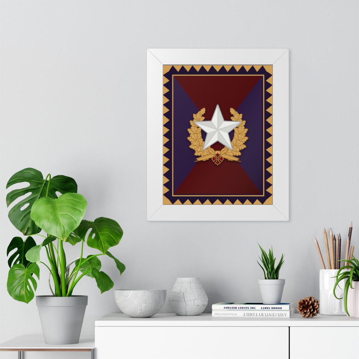 Regime Colours Framed Poster, context