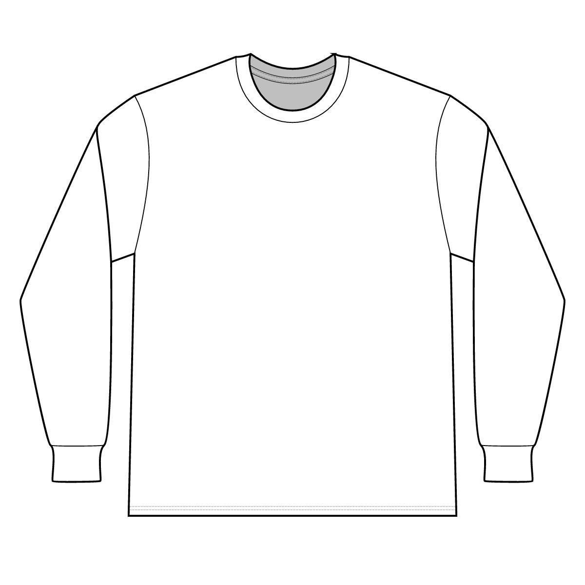 Women's Army Long Sleeve, right chest