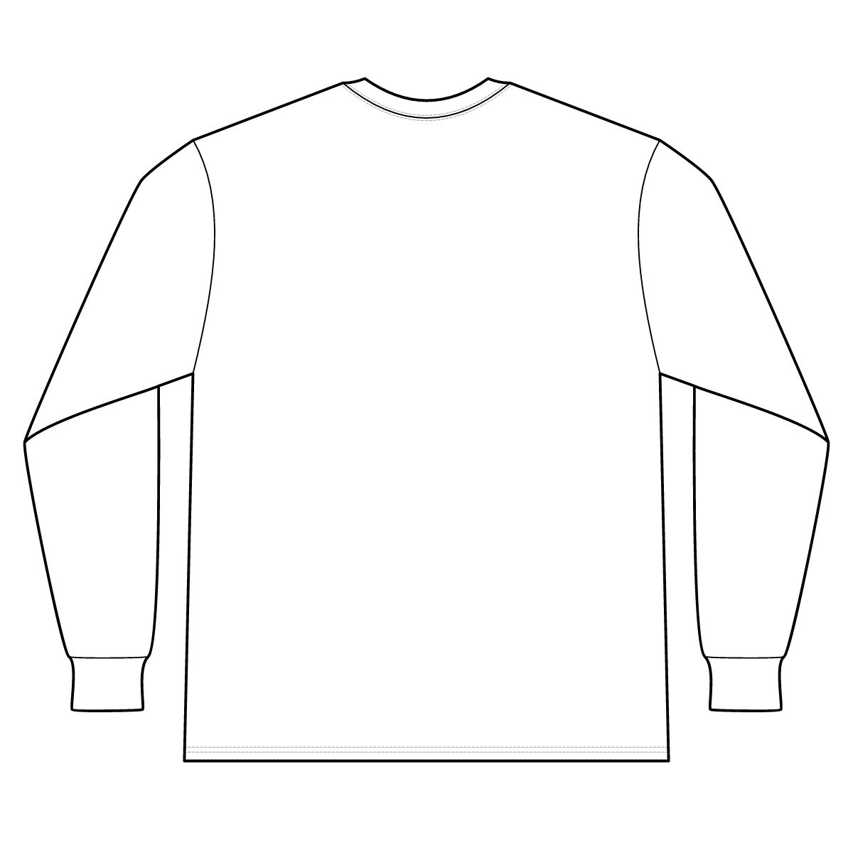 Women's Army Long Sleeve, back
