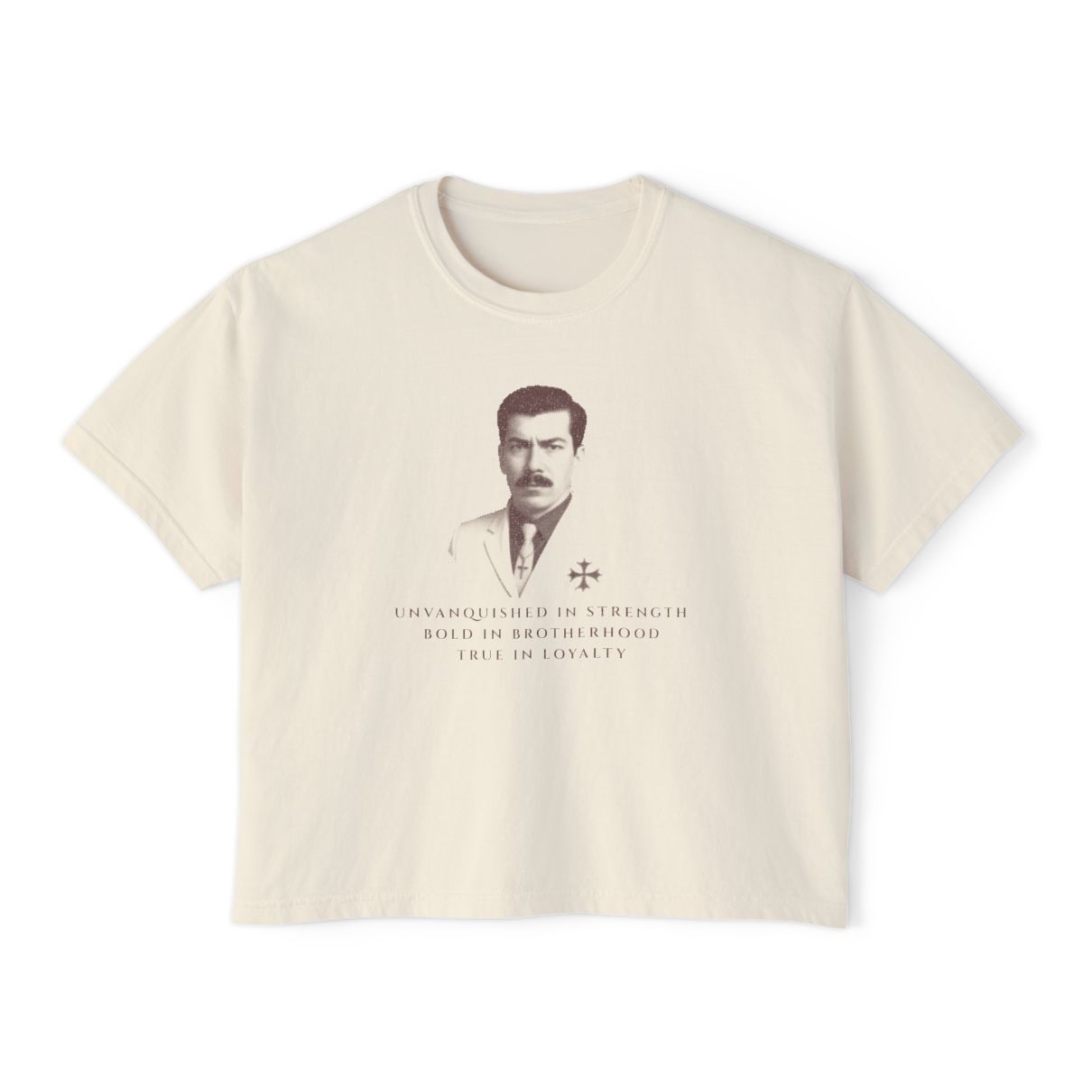 The Founder Tee, Women’s Boxy